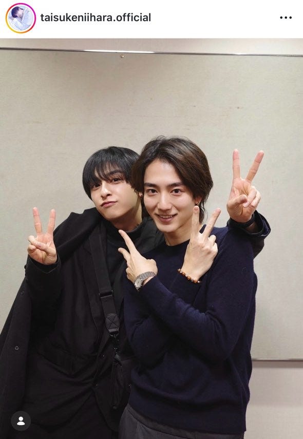 新原泰佑 Instagram より