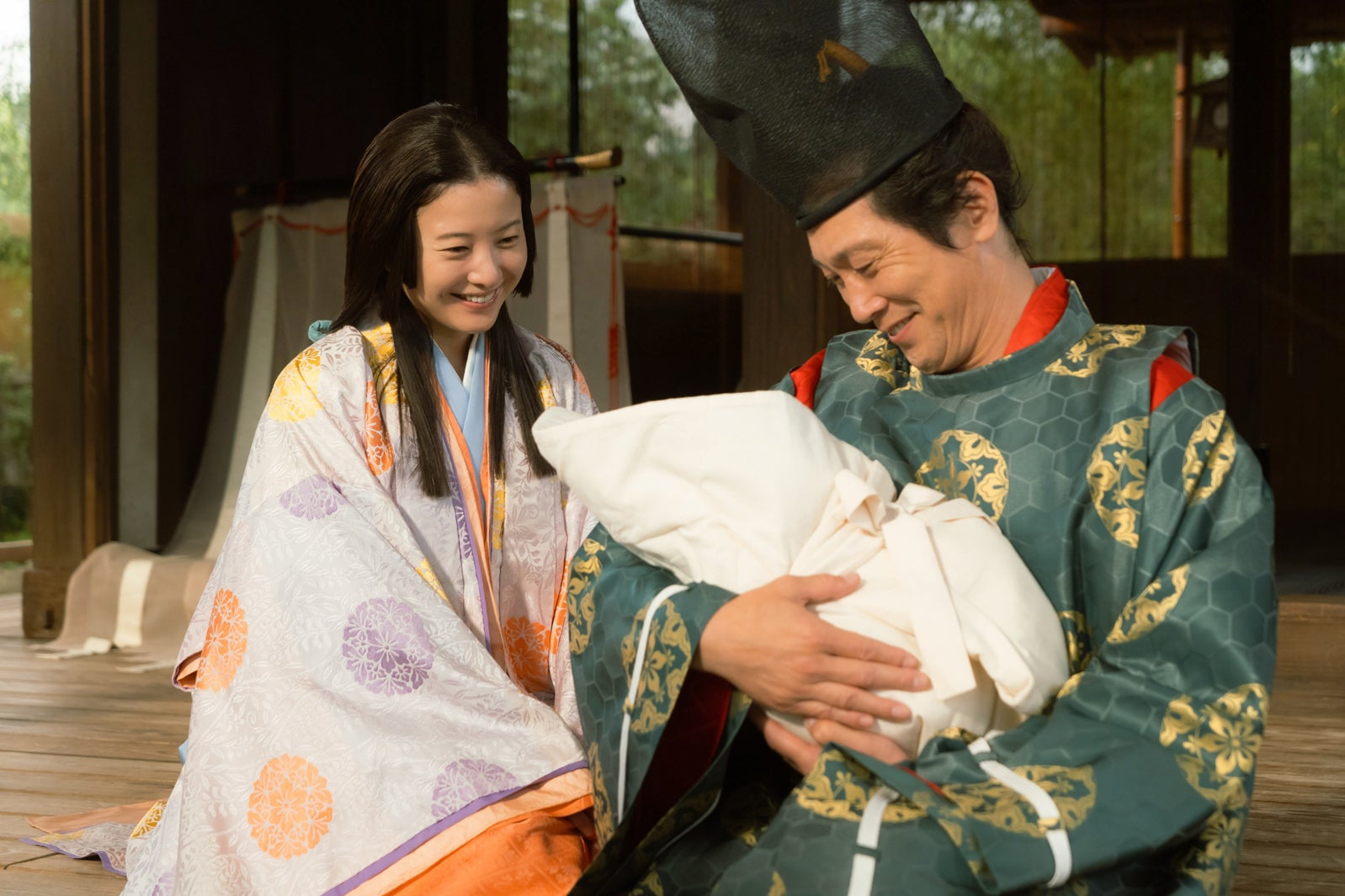 吉高由里子、佐々木蔵之介「光る君へ」第28話（C）NHK