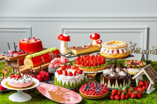 ストロベリースイーツブッフェイメージ／画像提供：プリンスホテル