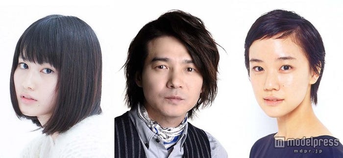 (左から)橋本愛、吉岡秀隆、蒼井優
