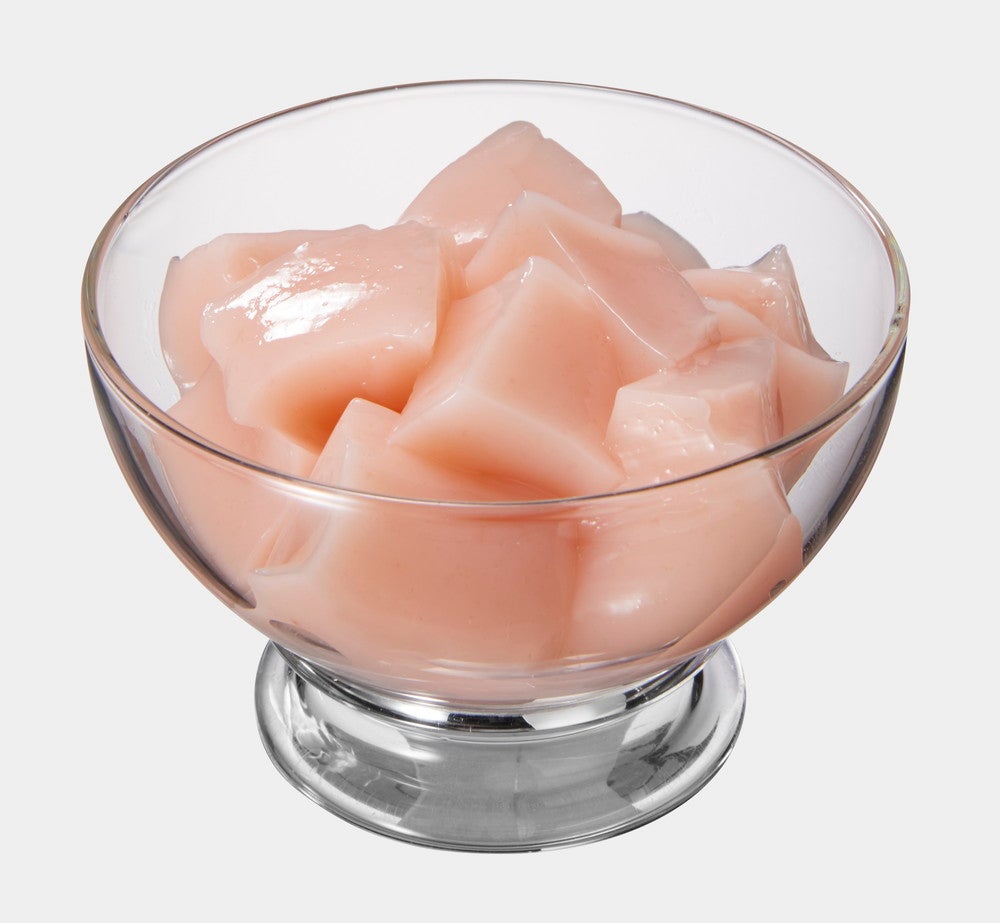 いちごミルクプディング トッピング／画像提供：ゴンチャ ジャパン