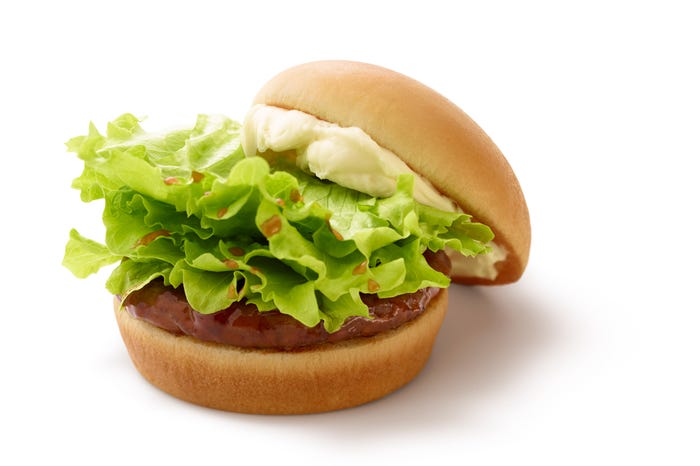 クリームチーズテリヤキバーガー/画像提供:株式会社モスフードサービス