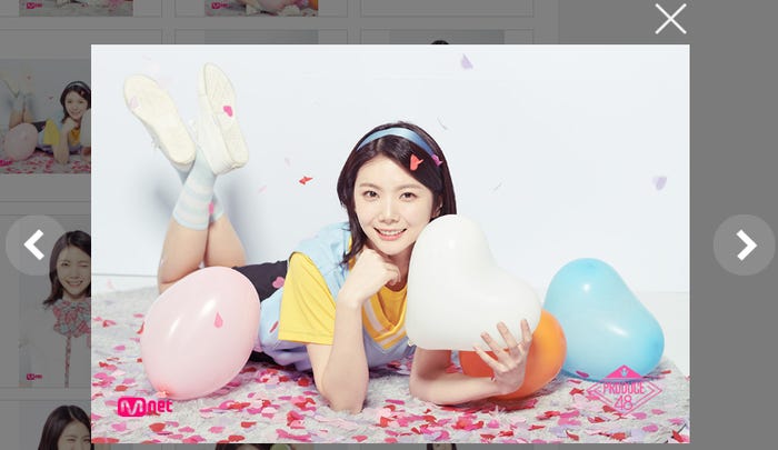 イ・カウン/PRODUCE48公式サイトより