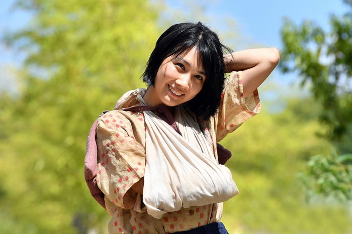 松本穂香/「この世界の片隅に」第8話より(C)TBS