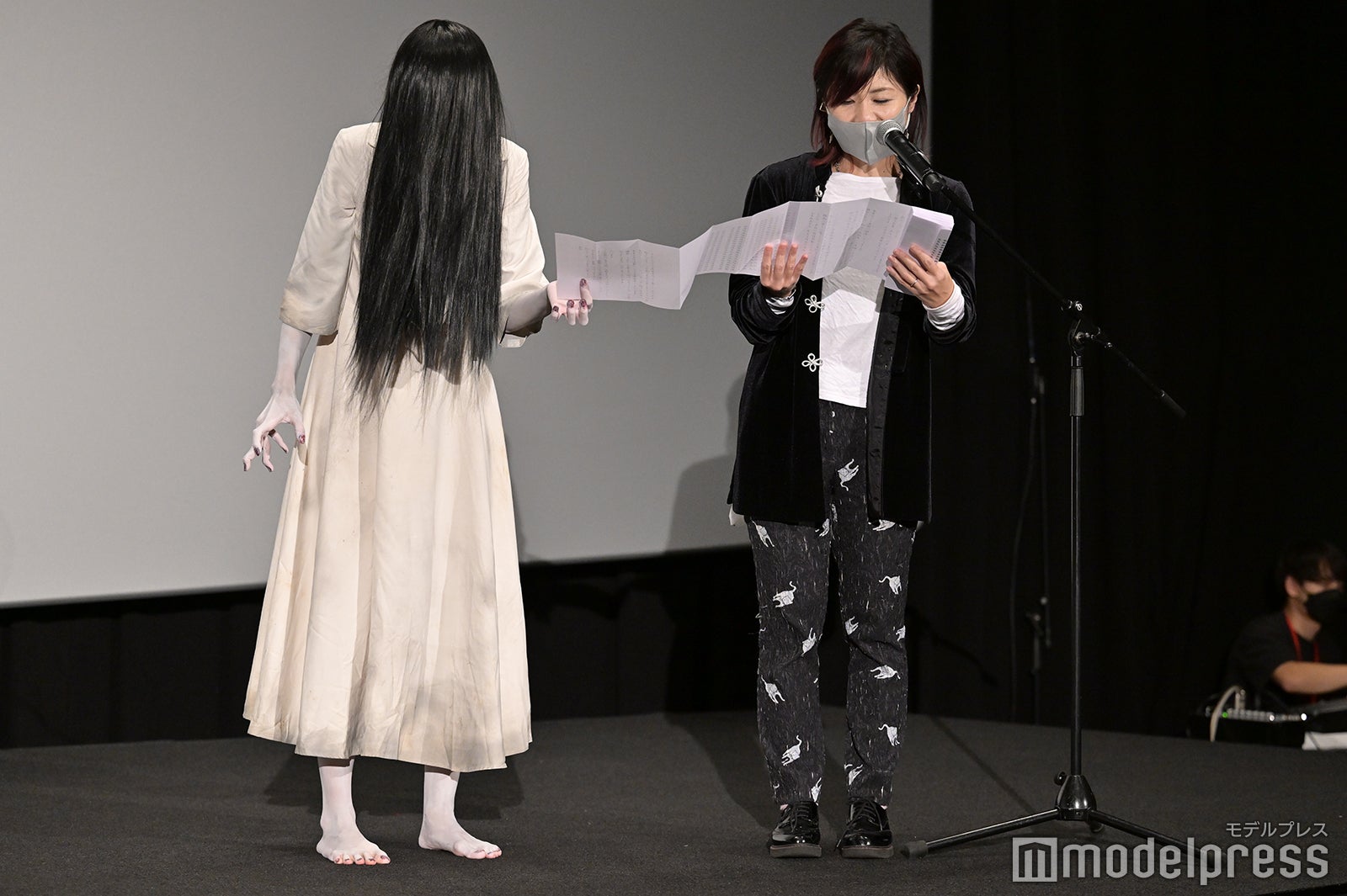 貞子、伊藤さとりさん （C）モデルプレス