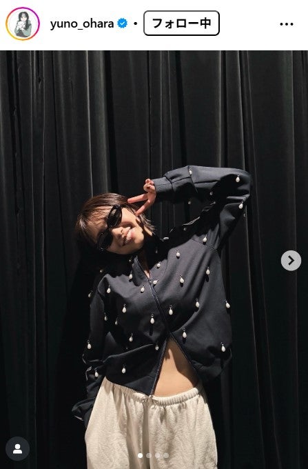 大原優乃Instagramより