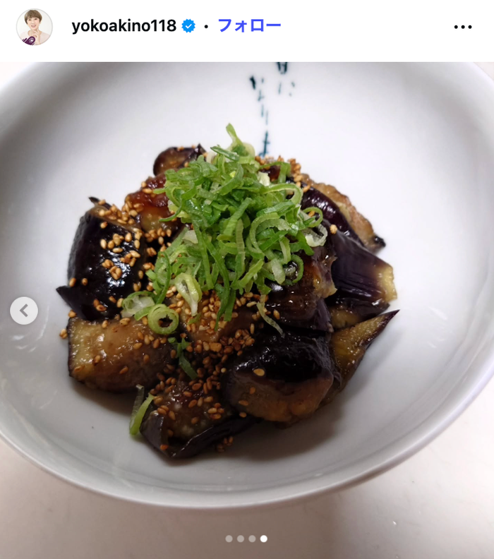 秋野暢子Instagramより