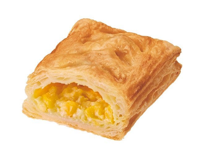 ミスタードーナツのつぶつぶコーンクリームパイ