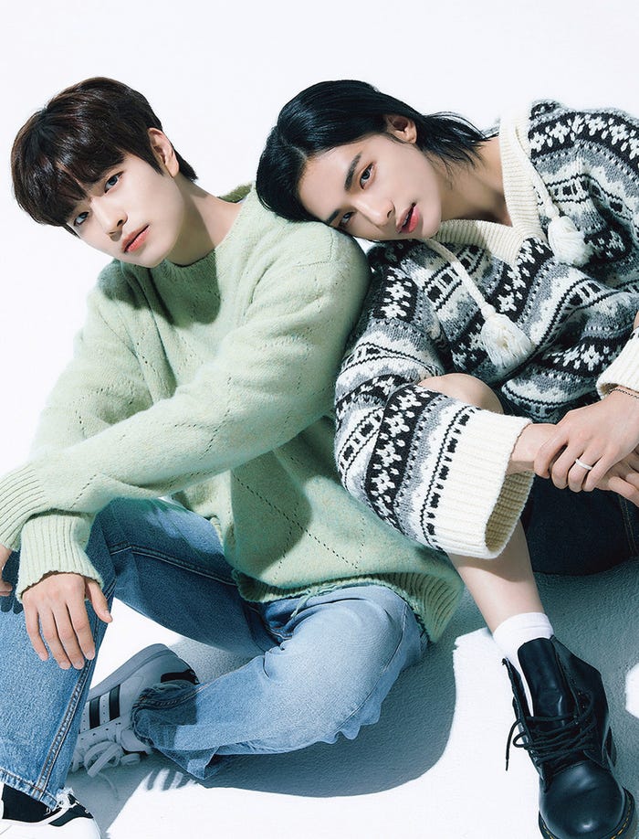 Stray Kids/「CanCam」12月号より(画像提供:小学館)