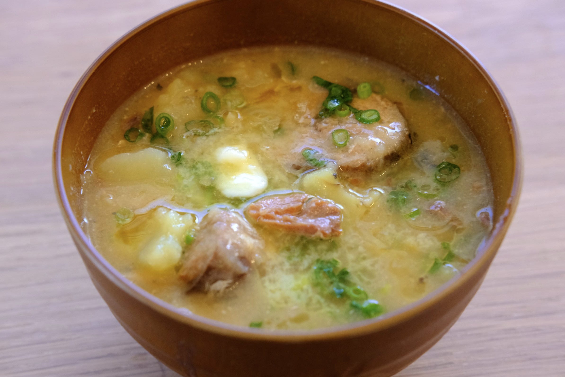 じゃがバターみそ汁