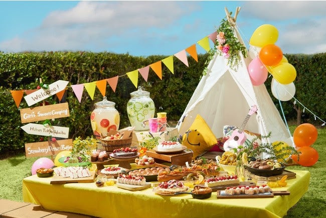 Girl’s Sweets Camping／画像提供：ホテルマネージメントジャパン