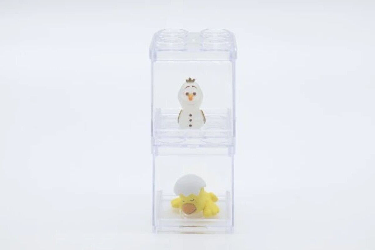 ダイソー　スタッキングブロックケース　スタッキング