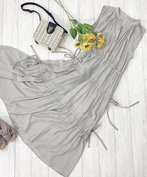 画像3 6 しまむら コスパ最強 超高見えワンピースの爽やか夏コーデ4style モデルプレス