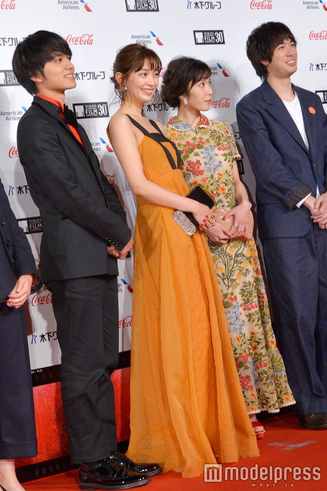北村匠海、石橋杏奈、松岡茉優、渡辺大知（C）モデルプレス