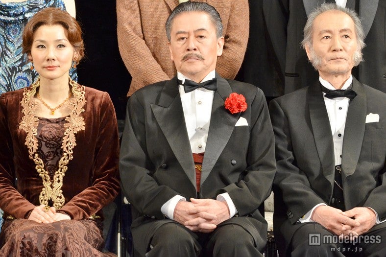 【左から】吉田羊、風間杜夫、小林勝也