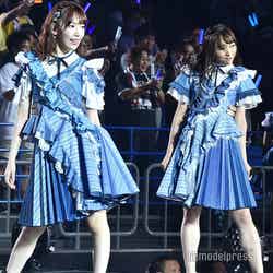 宮脇咲良、須田亜香里「AKB48グループ感謝祭～ランクインコンサート～」 （C）モデルプレス