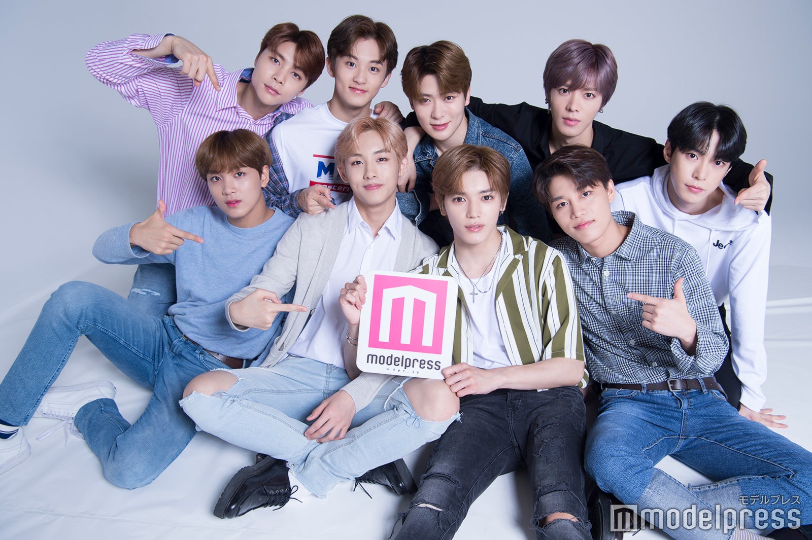 モデルプレスのインタビューに応じたNCT 127（C）モデルプレス