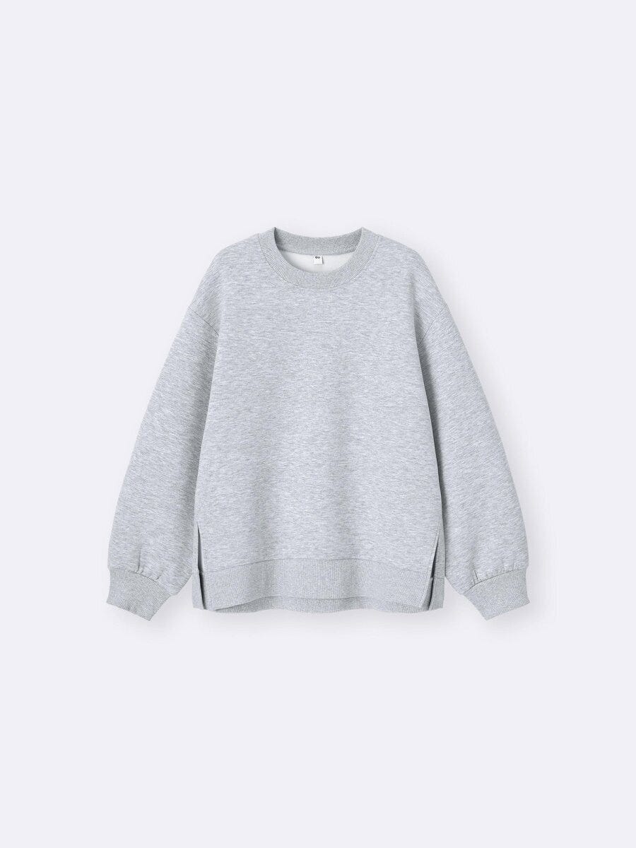 2026gu大人女性おすすめ春パフスウェットオーバーサイズプルオーバー