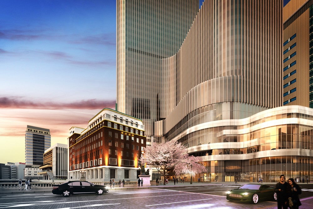 外観イメージパース／画像提供：三井不動産