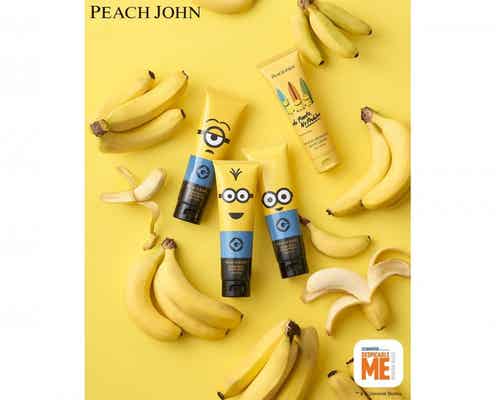 【4月30日先行発売・PEACH JOHN】バスト&ヒップクリームが「ミニオン」とコラボレーション