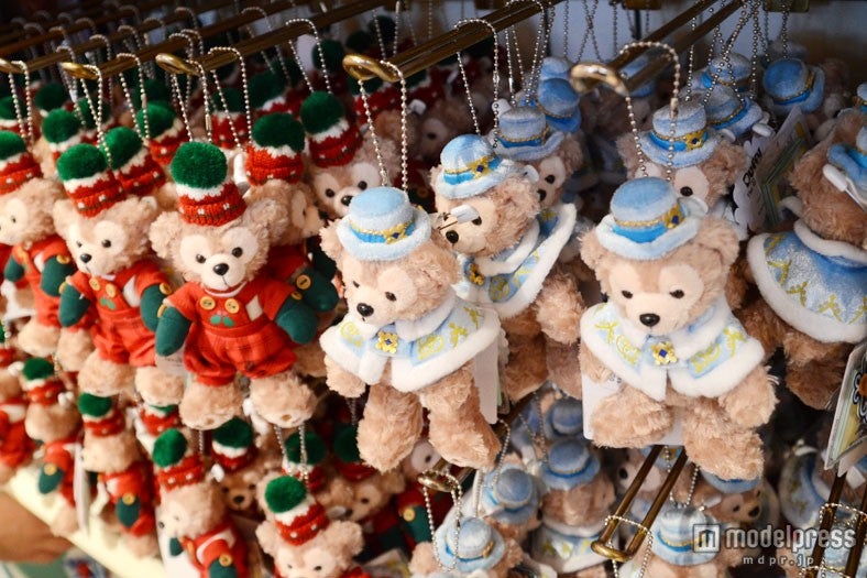 ダッフィーのぬいぐるみバッチ／TDS