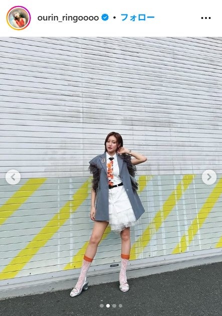 王林Instagramより