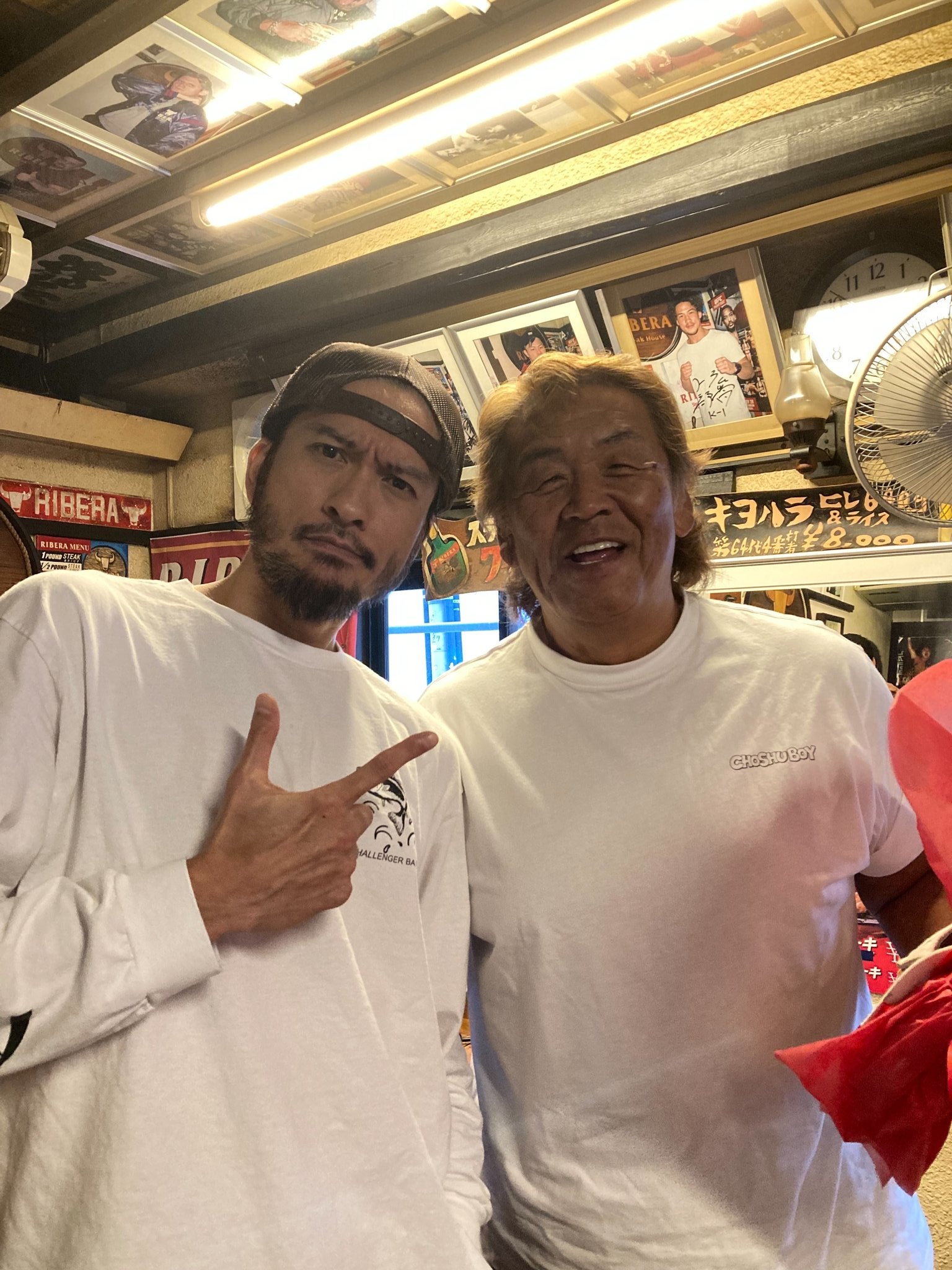 長州力、長瀬智也と再共演の2ショット披露「やっぱカッコイイなぁ！」