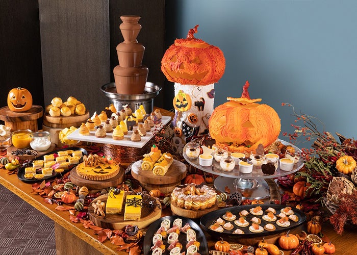 ハロウィン アフタヌーンティー ブッフェ       3,800円（平日） / 4,200円（土日祝）／画像提供：グランド ハイアット 東京