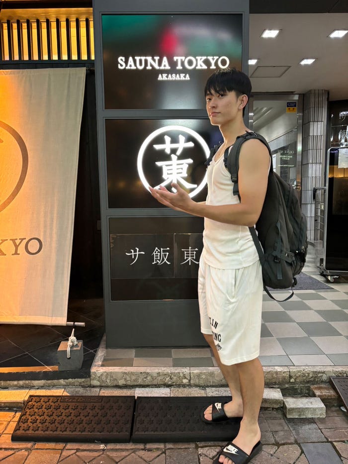 古敷谷宗「サウナ 超RIZIN3!」(提供写真)