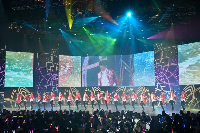 「Amazing Summer」で元気いっぱいな少年忍者/「PASSION!!~忍 in the Summer 2024~」より(提供写真)