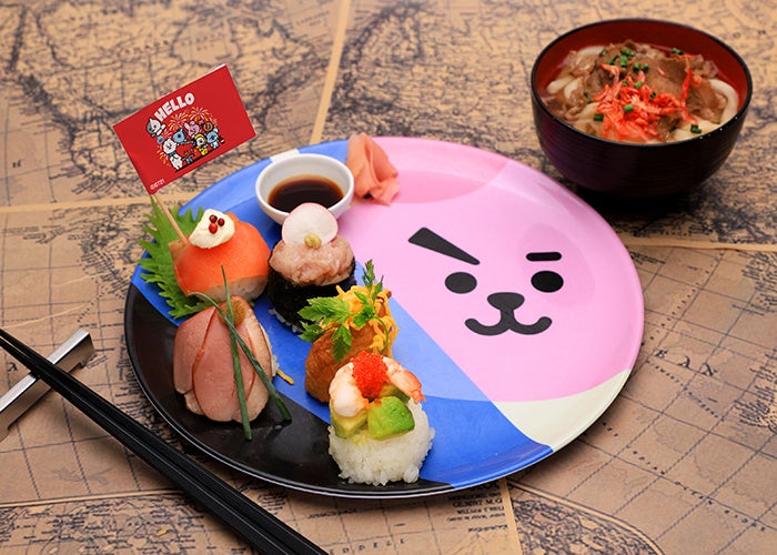 日本フードプレート1,490円（C）BT21