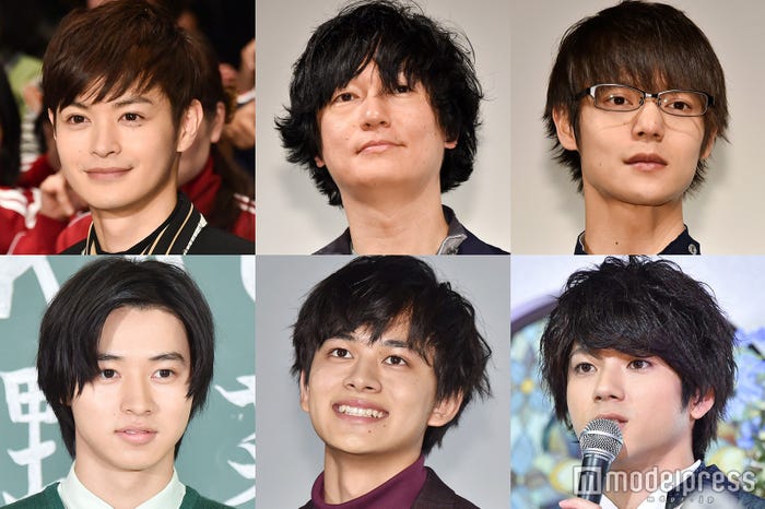 (左上から時計回り)「18年冬ドラマ版・胸キュン男子」トップ10にランクインした瀬戸康史、井浦新、窪田正孝、山田裕貴、北村匠海、山崎賢人(C)モデルプレス