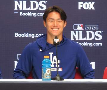 山本由伸「バッター目線で教えていただいた」大谷翔平からの助言明かす 「すごく悔しかった」サイ・ヤング賞のセールにリベンジ誓う 地区S第3戦先発