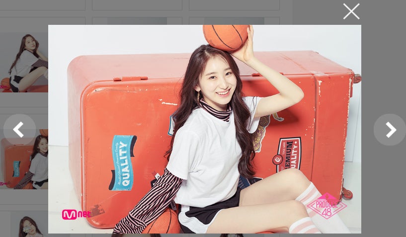 イ・チェヨン／PRODUCE48公式サイトより