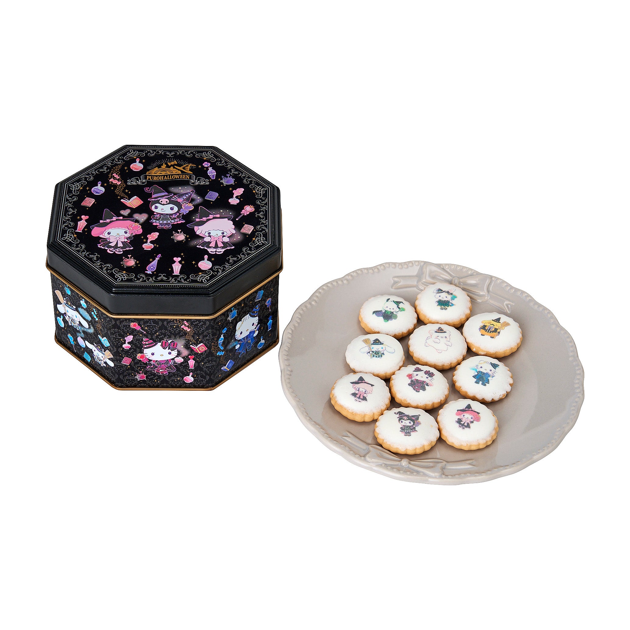 缶入りアイシングクッキー1,296円（C）2025 SANRIO CO., LTD. TOKYO, JAPAN 著作 株式会社サンリオ