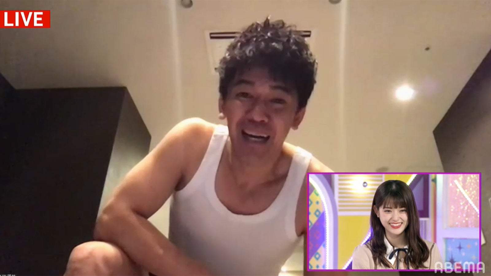 武井壮、松村沙友理（C）AbemaTV,Inc.