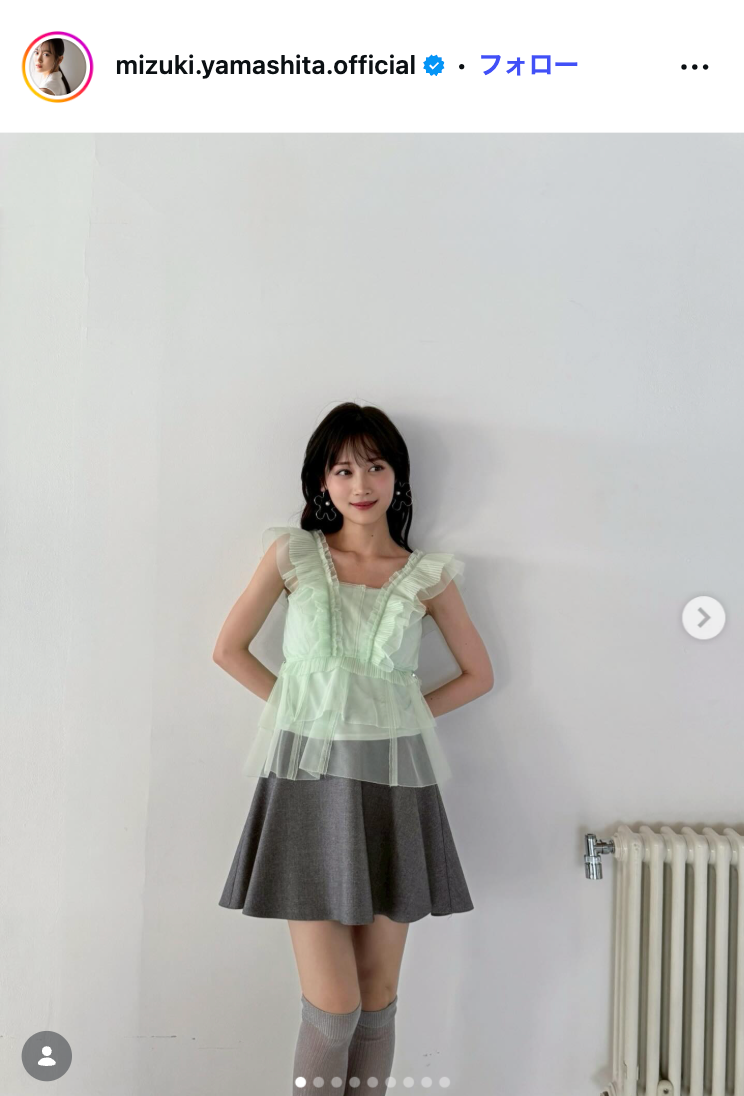 山下美月Instagramより