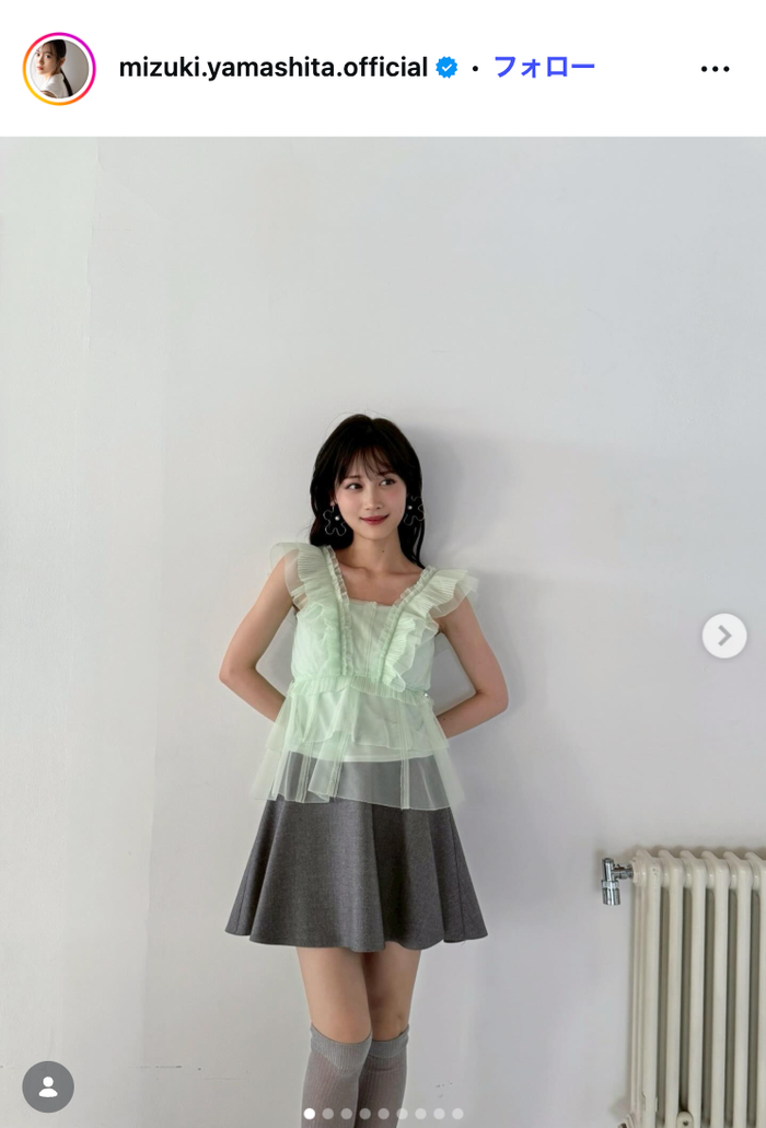 山下美月Instagramより