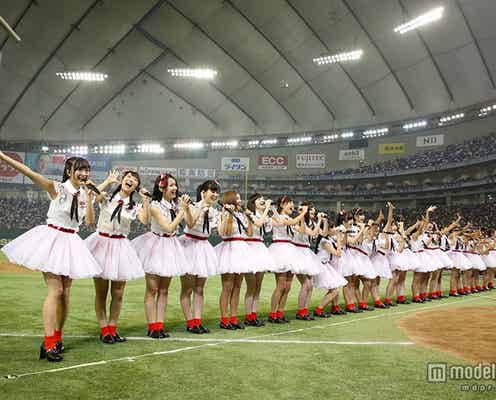 NGT48、東京初上陸 ドームで4万5千人沸かす「東京の皆さんに会いたかった!」
