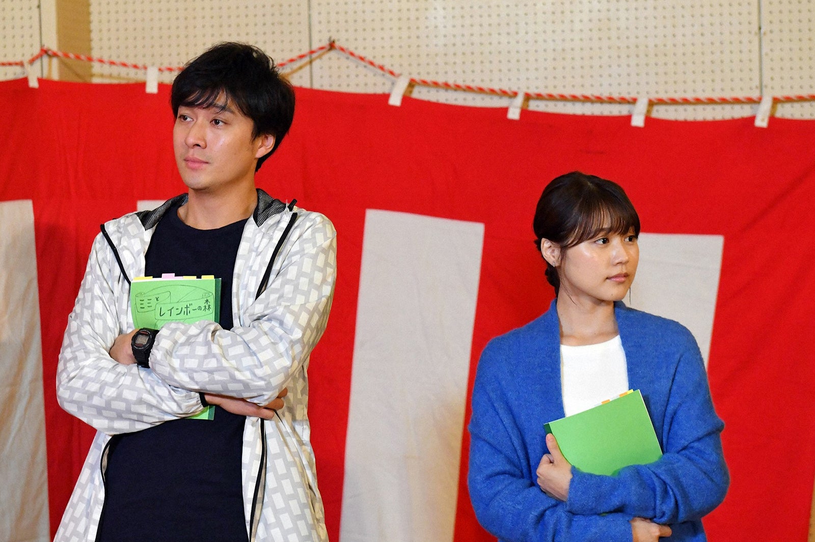 渡辺大、有村架純／「中学聖日記」第8話より（C）TBS