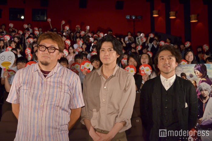 福田雄一監督、小栗旬、ムロツヨシ (C)モデルプレス