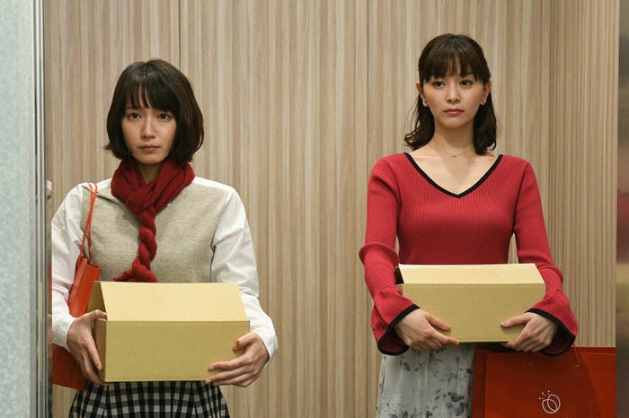 吉岡里帆、石橋杏奈/「きみが心に棲みついた」第4話より(C)TBS