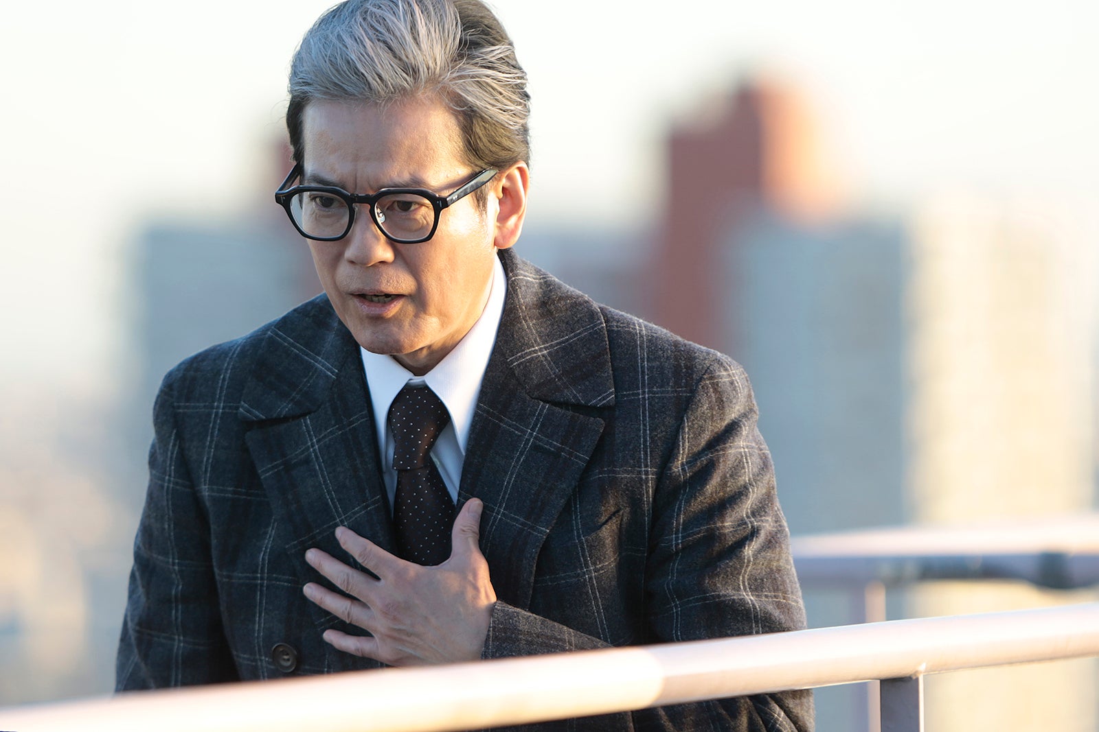 唐沢寿明「プライベートバンカー」第1話（C）テレビ朝日