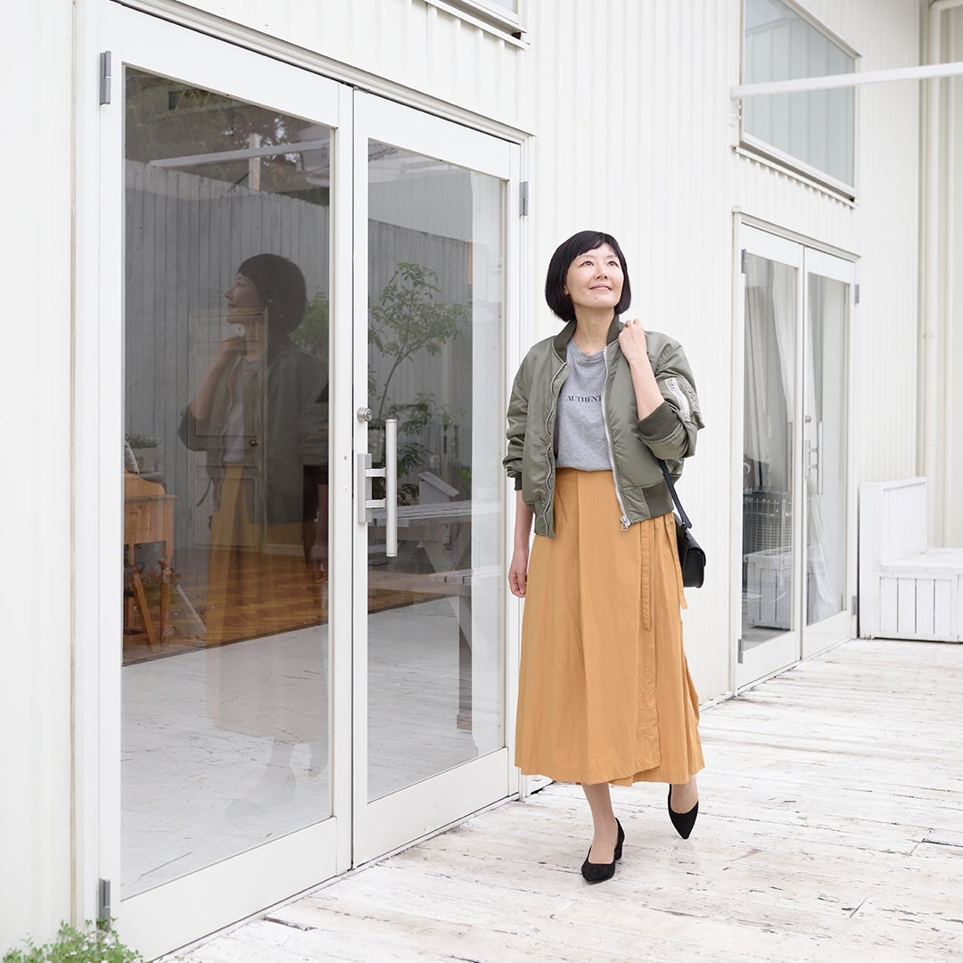 程よいカジュアル感が楽しめる