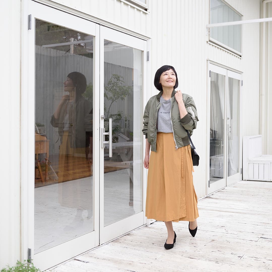 程よいカジュアル感が楽しめる