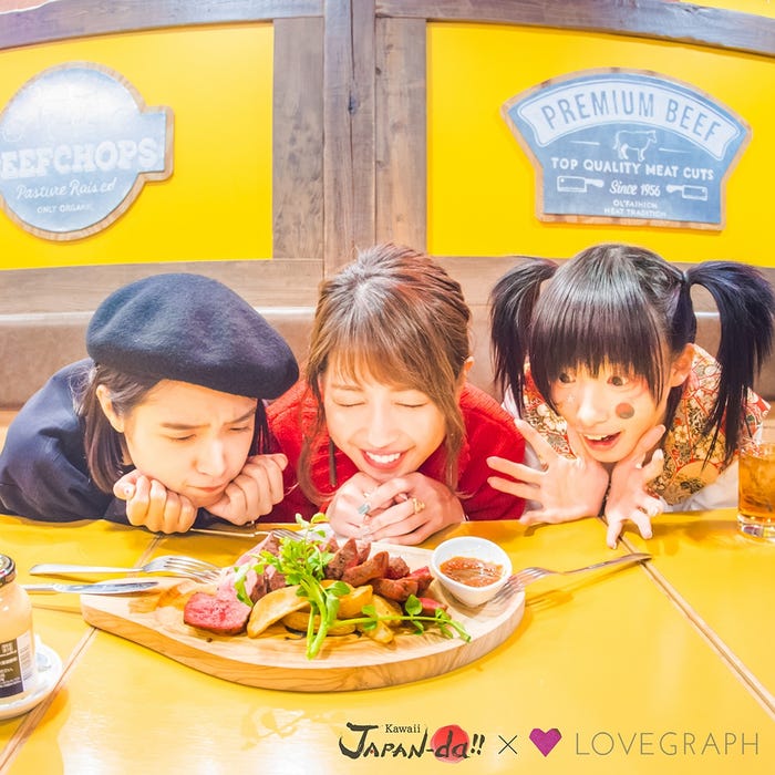 (左から)松本愛、くみっきー、椎名ひかり(写真提供:MBS)