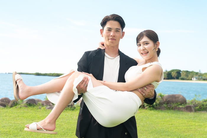 坂川裕大、波北かほ「シャッフルアイランド Season6」最終話(C)AbemaTV, Inc.