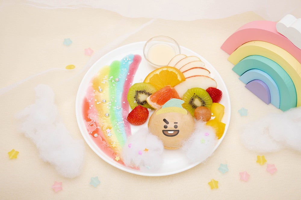 DESSERTプレート税込1,980円（C）BT21