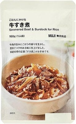 無印良品のつゆだくなごはんにかける　牛すき煮