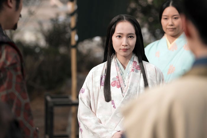 吉岡里帆ら「豊臣兄弟!」第37話(C)NHK